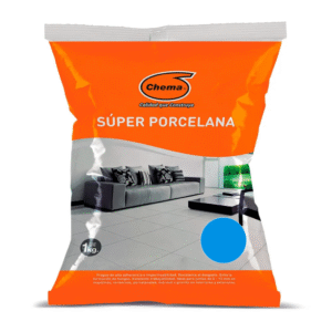 PORCELANA CHEMA AGUA MARINA DE 1 KG