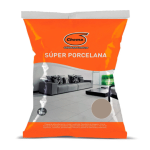 PORCELANA CHEMA CORONA MARRON DE 1 KG