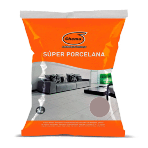 PORCELANA CHEMA PULIDO GRIS DE 1 KG
