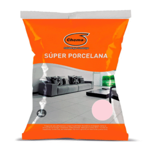 PORCELANA CHEMA ROSADO DE 1 KG