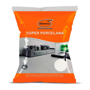 PORCELANA CHEMA SUPER WHITE - BONE DE 1 KG