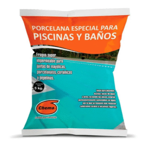 PORCELANA ESPEC CHEMA BLANCO P/PISCINA 5KG