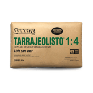TARRAJEOLISTO 1:4 QUIKRETE 40KG
